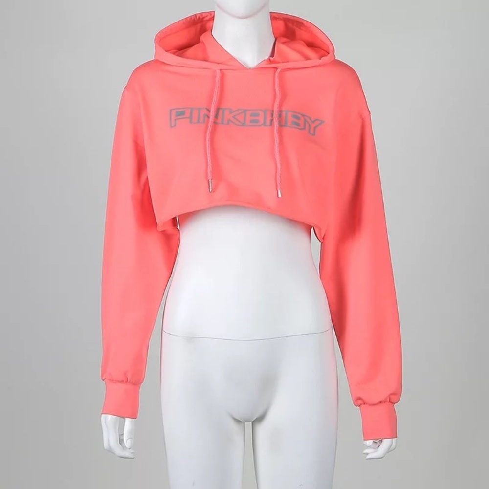 Reflective “Pink Baby” Sweater